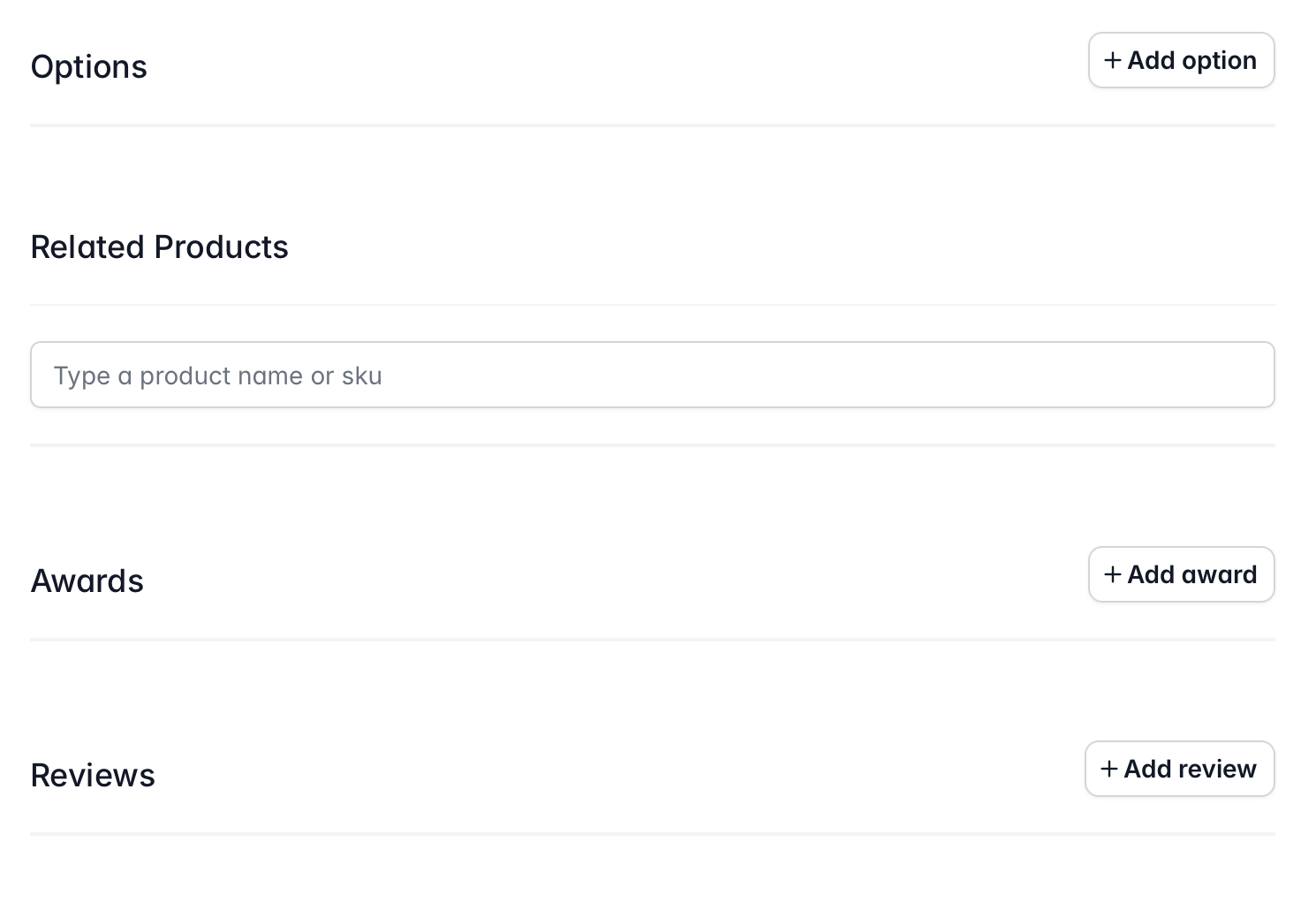 Screenshot of customer activity